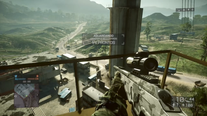 Battlefield 4: conhe?a esconderijos para usar sniper (Foto: Reprodu??o/Murilo Molina)