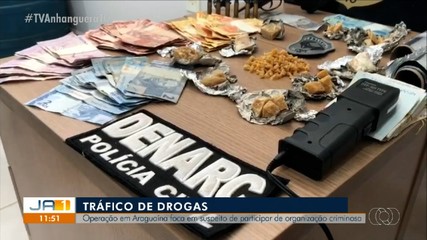 Tráfico: operação em Araguaína foca em suspeito de participar de organização criminosa