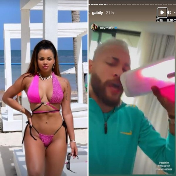 neymar jr posta video dancando ao som de gabily e cantora reposta bilhete premiado famosos gshow