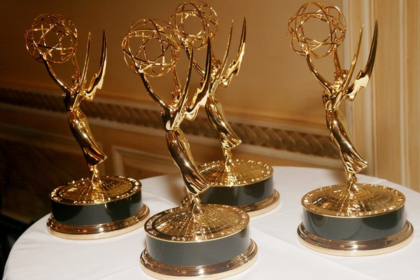 O 69º Emmy foi apresentado por Stephen Colbert, no Microsoft Theater, em Los Angeles (Foto: Getty Images)