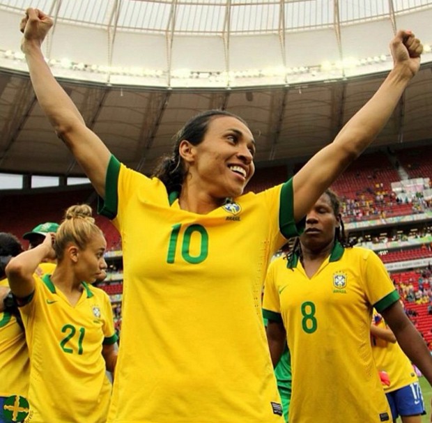 Marta supera Pelé como a maior goleadora da história da seleção brasileira (Foto: Reprodução Instagram)