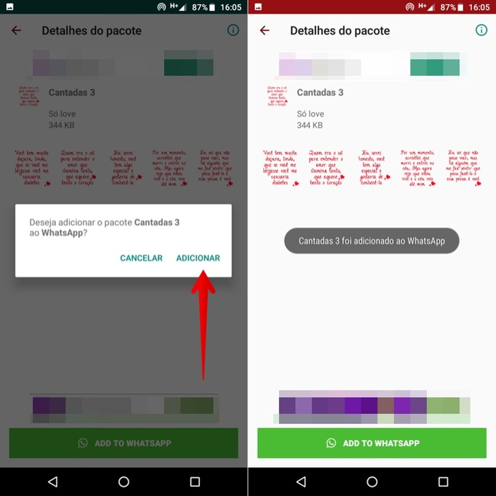 Figurinhas Stickers De Cantadas Para Whatsapp Veja Como Usar No App Redes Sociais Techtudo
