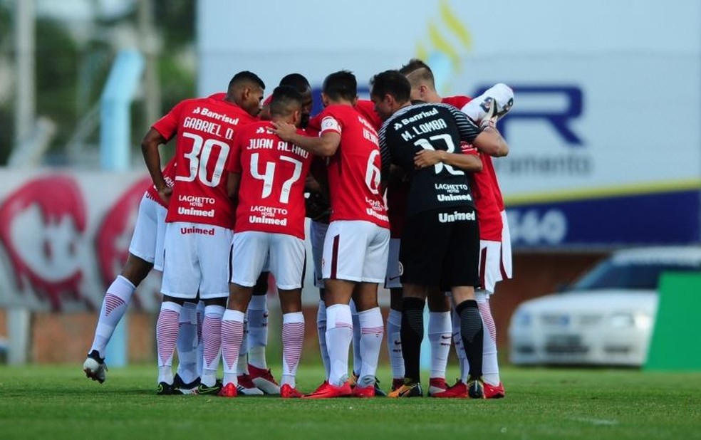 Inter ficou no empate sem gols contra o São Luiz (Foto: Ricardo Duarte/Divulgação Inter)