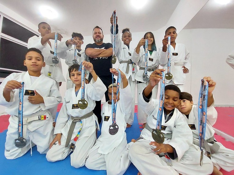 Equipe de Taekwondo — Foto: Divulgação