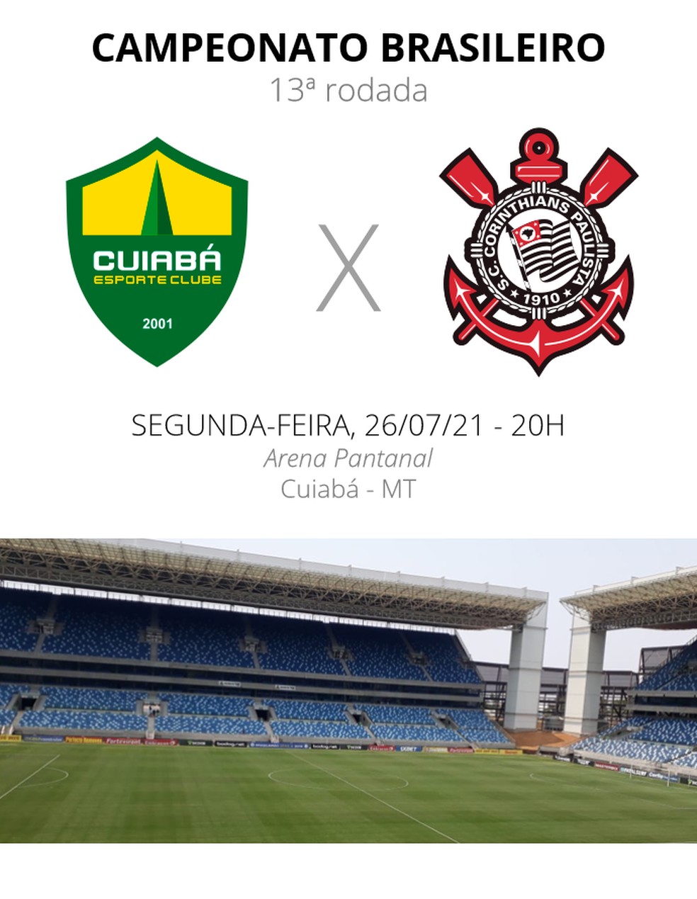 Cuiaba X Corinthians Veja Onde Assistir Escalacoes Desfalques E Arbitragem Brasileirao Serie A Ge