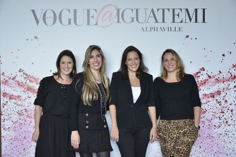 O time Iguatemi Alphaville: Fernanda Garcia, Fernanda Cornetta, Amanda Zeni e Andrea Pupo (Foto: João Sal)