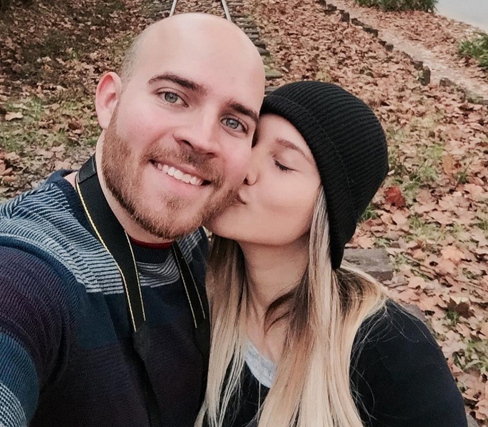 Felipe Rodrigues e Isabella Barcelos cancelaram festa de casamento — Foto: Arquivo pessoal