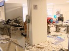 Criminosos explodem caixa no prédio da Justiça Federal em Uberlândia 