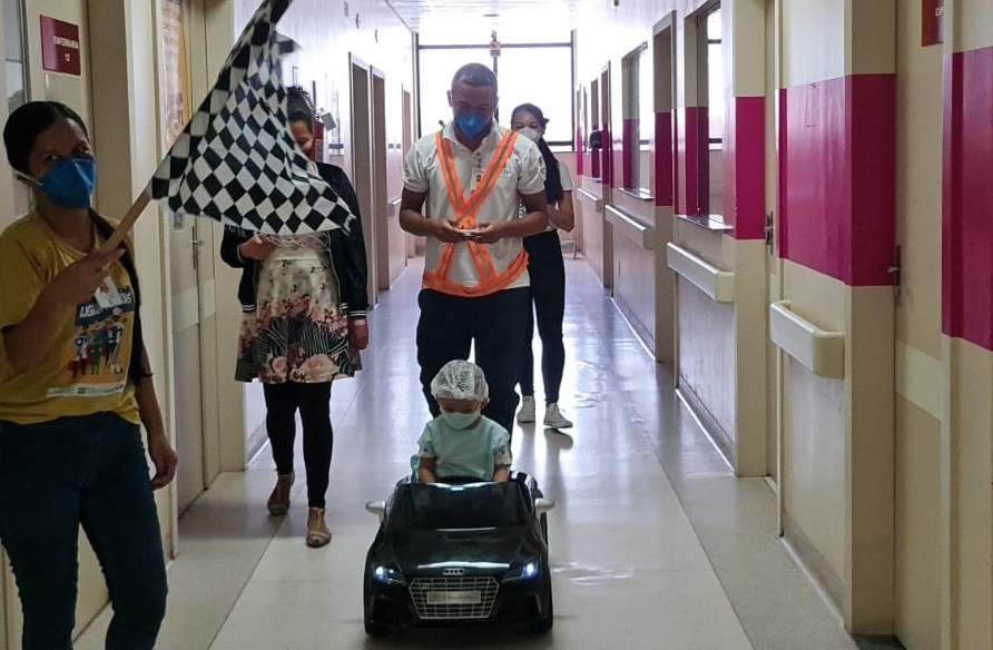 A ideia é reduzir o medo e a angústia (Foto: Hospital Oncológico Infantil Octávio Lobo)