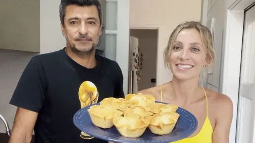 Fernanda Colombo e Sandro Meira Ricci preparam cestinha de coco; aprenda