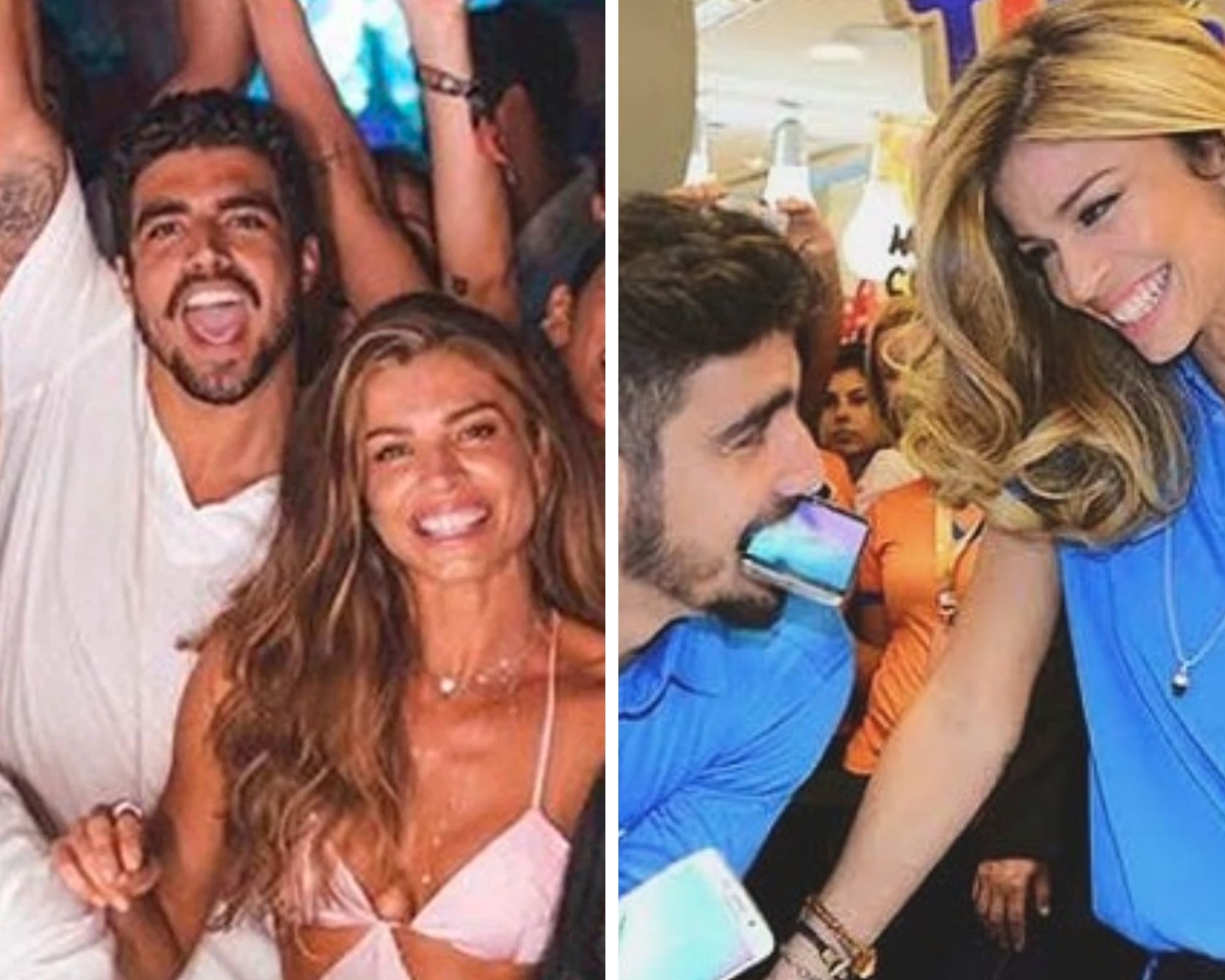 Caio Castro e Grazi Massafera fizeram campanha juntos no passado e fãs apontaram troca de olhares (Foto: Reprodução/Instagram)
