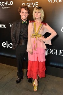 Christian Monassa e Julianne Trevisol, de look-sensação da Gucci
