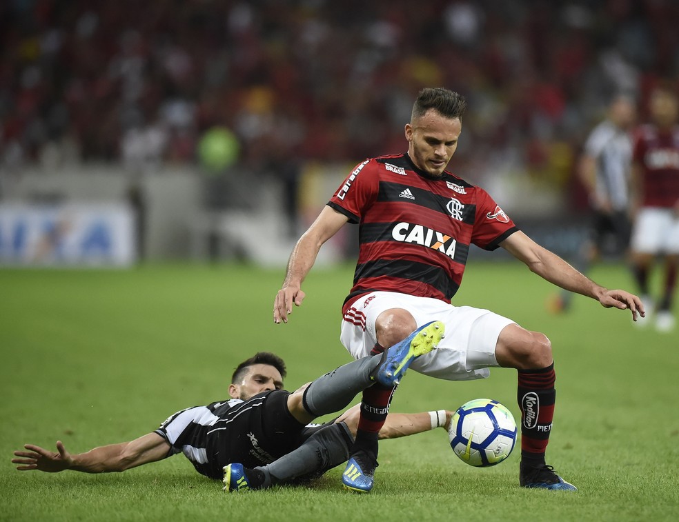 RenÃª Ã© o jogador do Flamengo com mais tempo em campo em 2018 (Foto: AndrÃ© DurÃ£o/GloboEsporte.com)