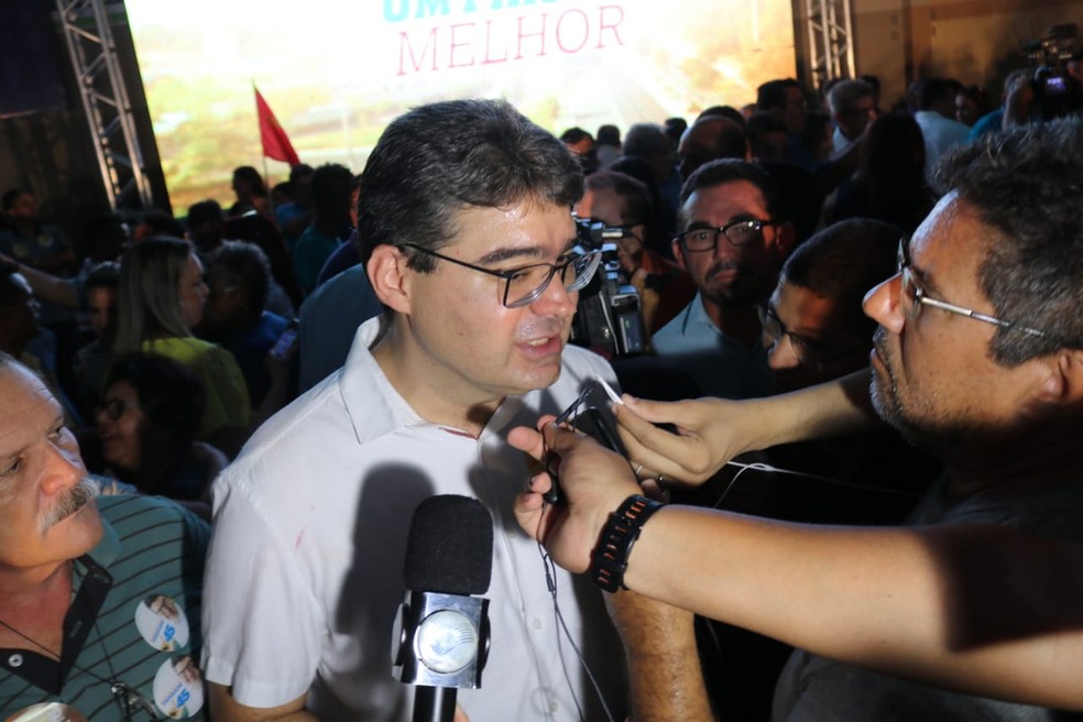 Luciano Nunes, candidato do PSDB ao governo do estado do PiauÃ­  (Foto: Lucas Marreiros/G1 PI)