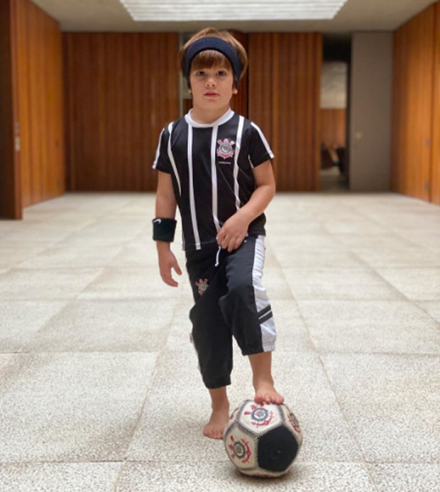 Rodriguinho, o filho de Adriana Sant'Anna e Rodrigão (Foto: Reprodução Instagram)