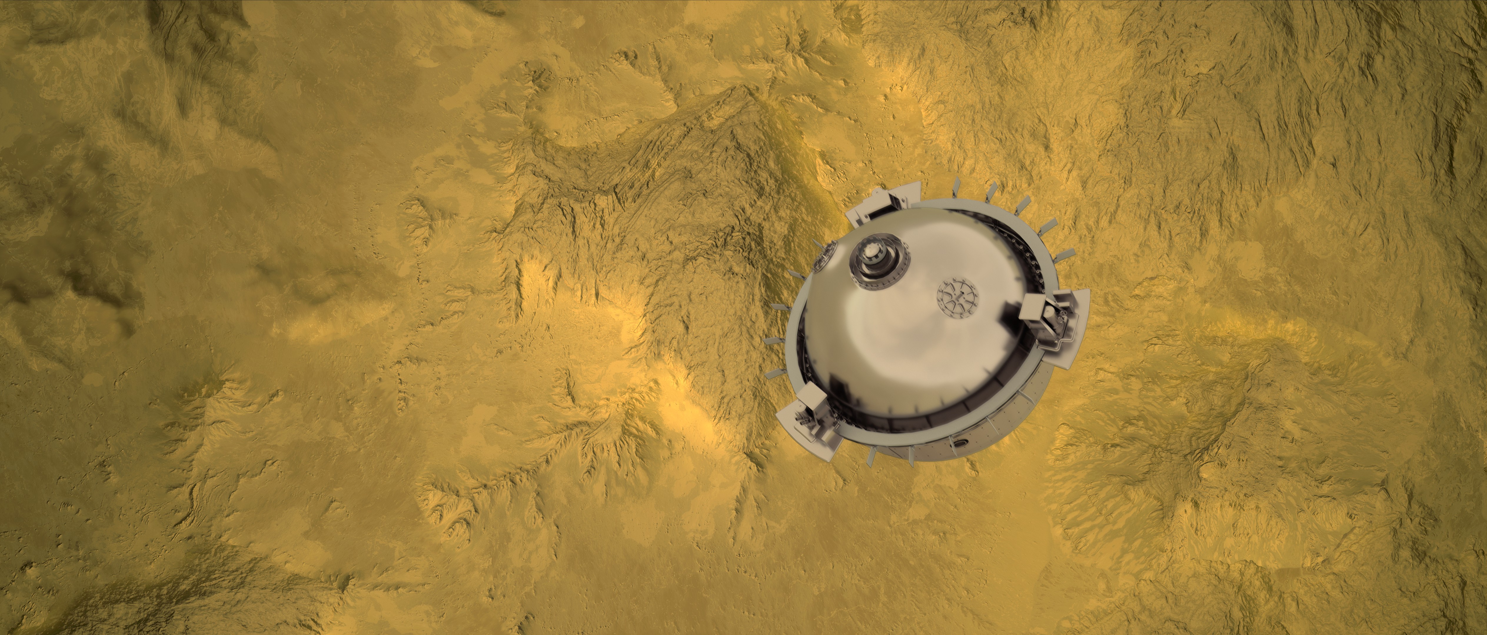 Divulgados os primeiros detalhes da missão DaVinci, que chegará em Vênus em 2031 (Foto: Divulgação/ NASA)