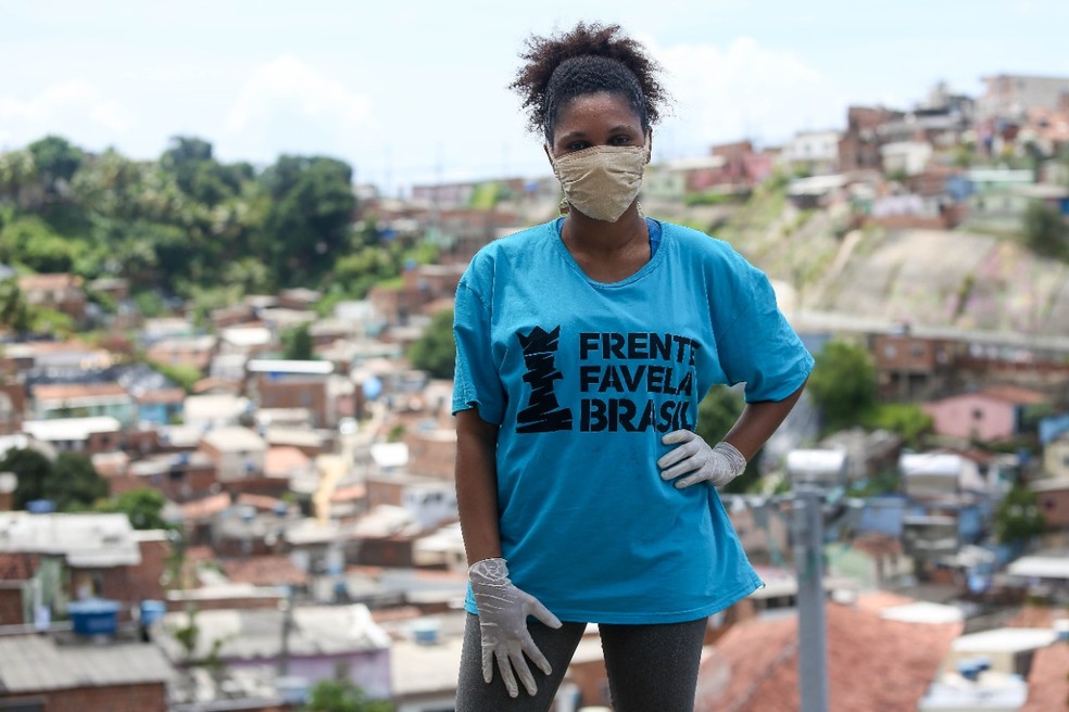 Anna Karla afirma que as comunidades acionam umas às outras para se fortalecer — Foto: Leandro de Santana/Frente Favela Brasil