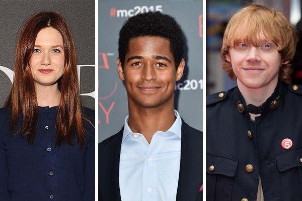 Bonnie Wright, Alfred Enoch e Rupert Grint (Foto: Getty Images)