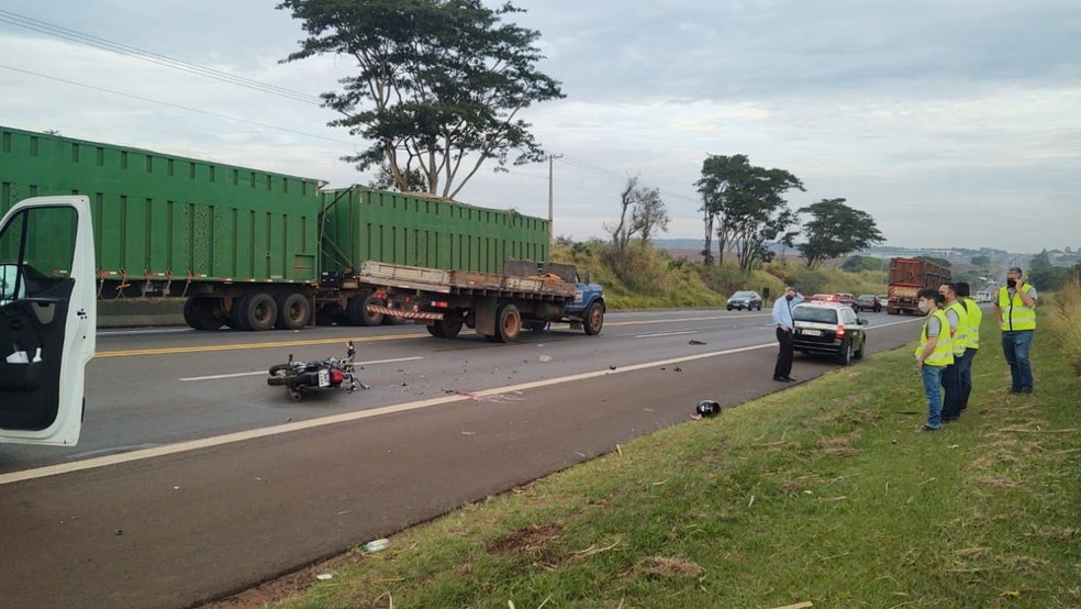 Outro acidente registrado em Araraquara na manhã desta quarta-feira (8) — Foto: Arquivo pessoal