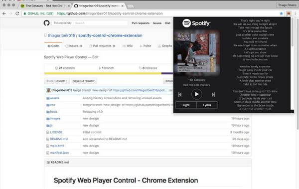 Spotify Web Player Control with Lyrics | Software | TechTudo