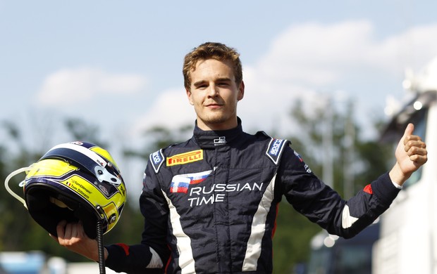 Tom Dilman é pole na Hungria pela GP2, 2013 (Foto: Divulgação/GP2)
