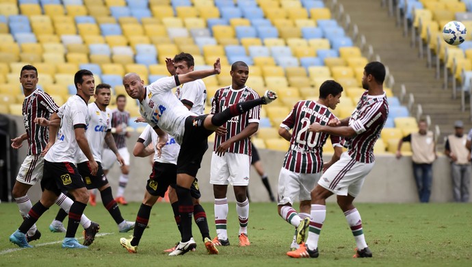 Fluminense Atlético-PR Maracanã (Foto: André Durão / GloboEsporte.com)