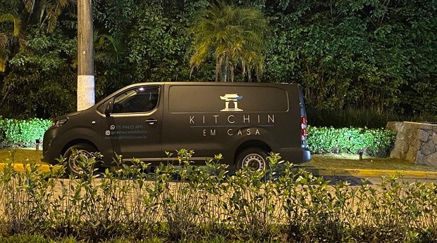 Mini caminhão do Kitchin para entregas em condomínios (Foto: Divulgação)