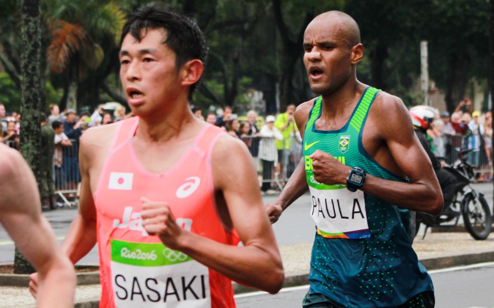 Paulo Roberto Paula maratona — Foto: Ana Patrícia/COB