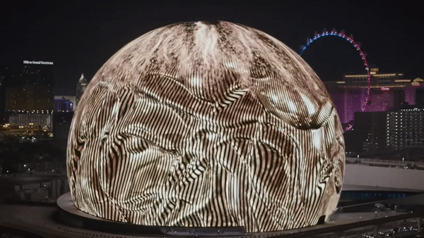 VÍDEO: Las Vegas terá teatro em forma de esfera com milhões de LEDs que geram animações por fora thumbnail