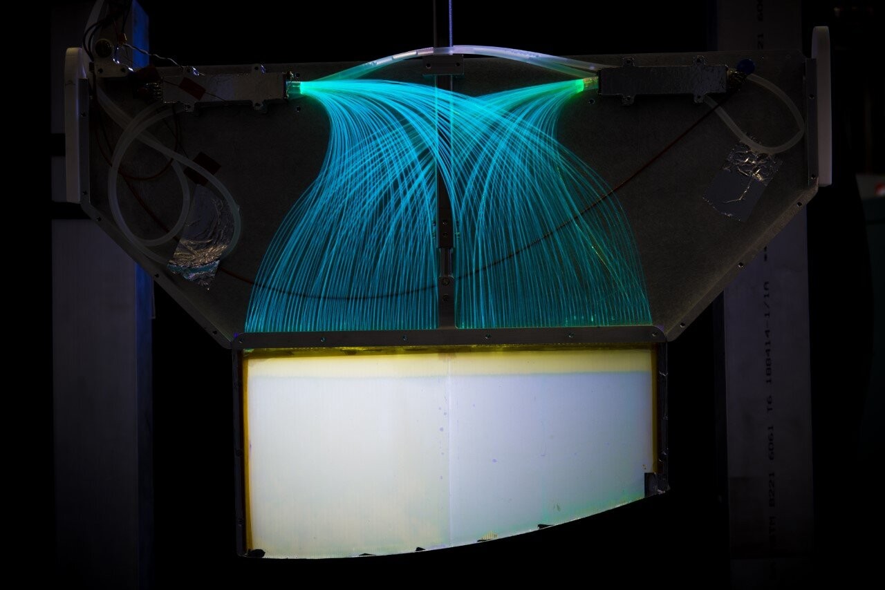 Detector de nêutrons de alta eficiência  (Foto: Los Alamos National Lab / Michael Pierce)