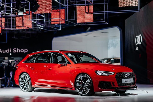 Audi no Salão do Automóvel (Foto: Reprodução/Instagram)