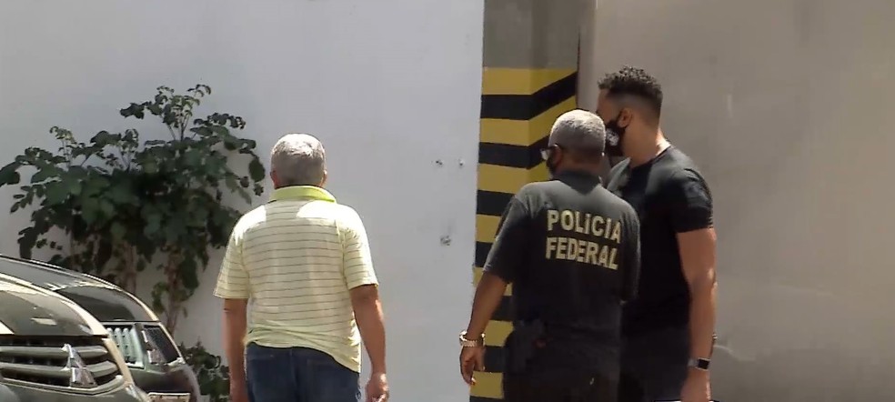 Secretário de saúde de Bacabeira foi preso durante operação da Polícia Federal (PF) no Maranhão. — Foto: Reprodução/TV Mirante