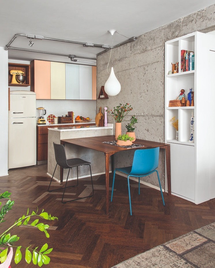 Cozinha compacta: ideias de decoração para espaços pequenos (Foto: Cacá Bratke)