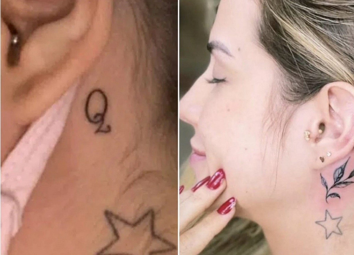 Gabi Martins cobre tatuagem feita para Tierry (Foto: Reprodução/Instagram)