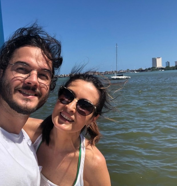 Túlio Gardelha e Fátima Bernardes (Foto: Reprodução / Instagram)