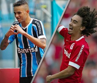Luan x Valdívia: Gre-Nal terá duelo de artilheiros decisivos e improváveis