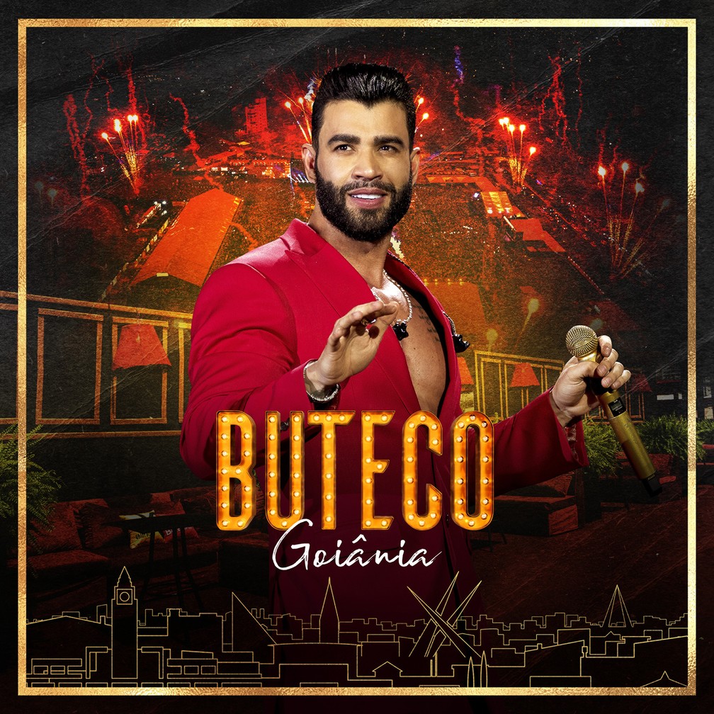 Capa do EP 'Buteco Goiânia', de Gusttavo Lima — Foto: Divulgação