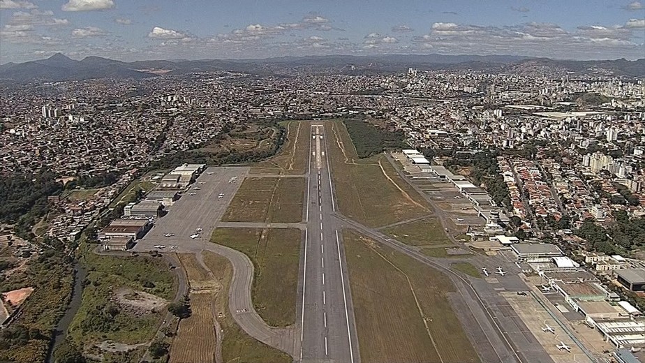 Aeroporto da Pampulha, em Belo Horizonte