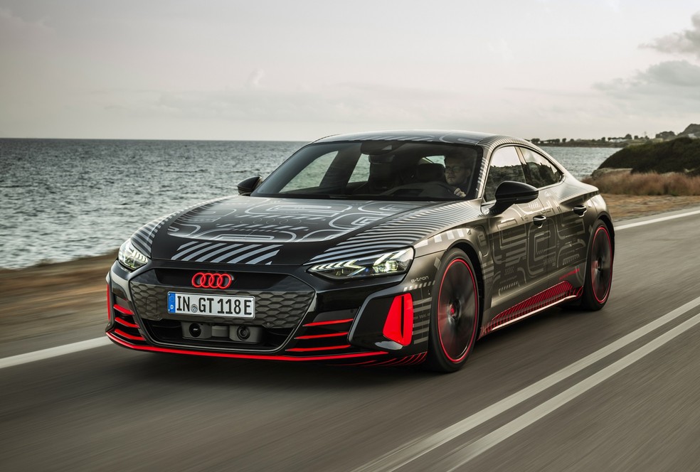 Audi RS e-tron GT é superesportivo disfarçado de elétrico e terá que rivalizar com o Porsche Taycan — Foto: Divulgação