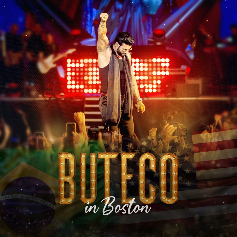 Gusttavo Lima fecha 'Buteco in Boston' com seis faixas do álbum gravado ao vivo nos Estados Unidos