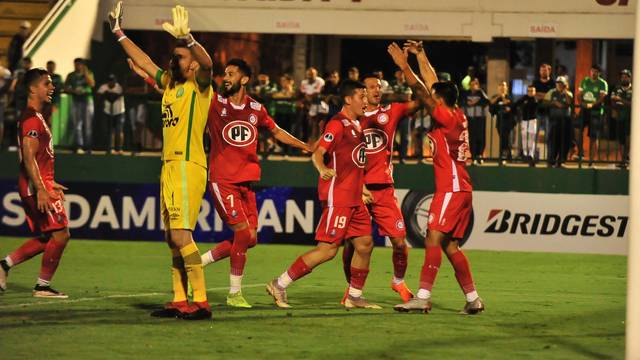 Chapecoense x UniÃ³n La Calera: chilenos levaram a melhor