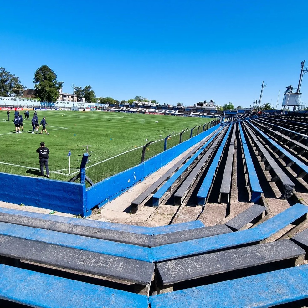 Estádio Belvedere, do Liverpool-URU — Foto: Liverpool-URU