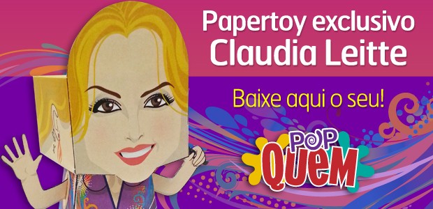 Claudia Leitte - Papert Toy (Foto: Arte: Jennifer Defensor)