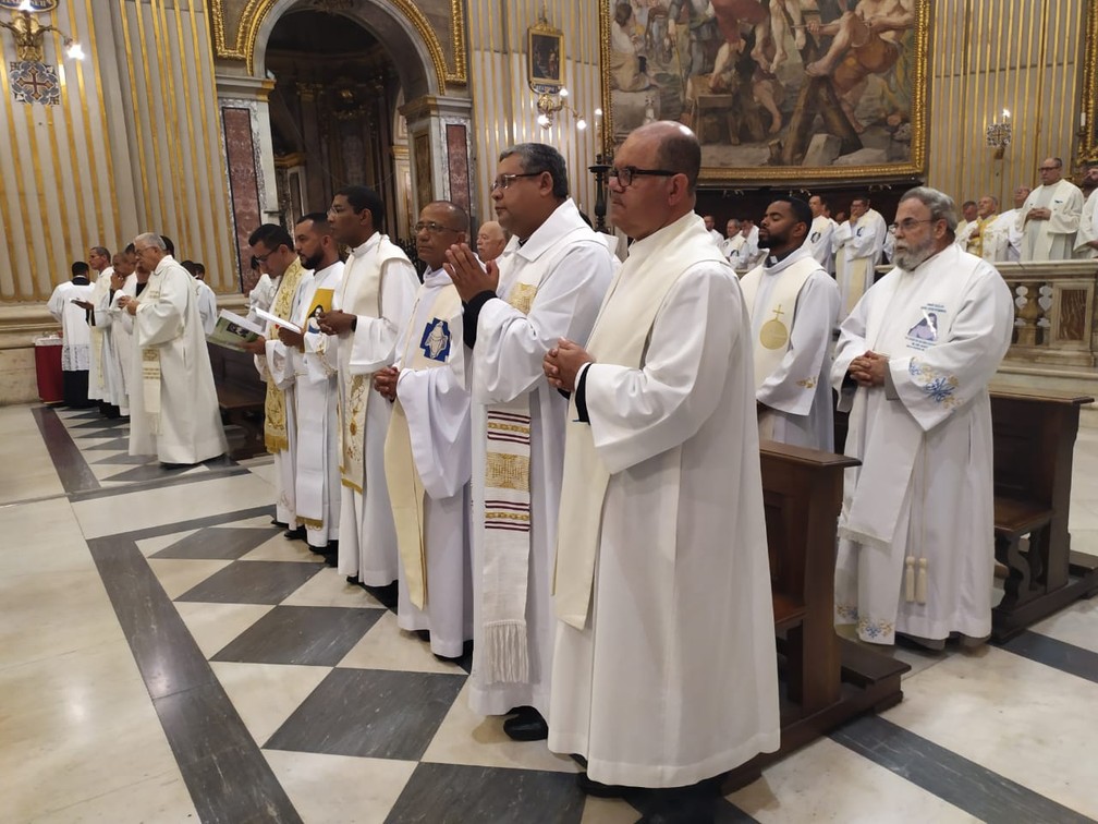 Missa a Santa Dulce dos Pobres é celebrada em Roma — Foto: Maiana Belo/G1 Bahia