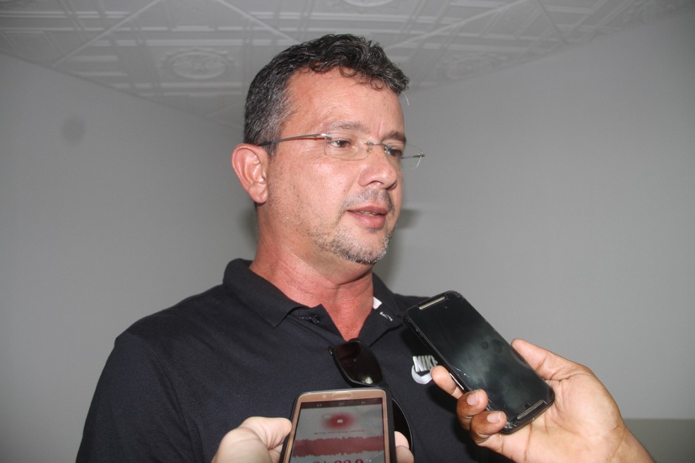 Tassiano Gadelha diz que vaga no Paraibano é do Internacional (Foto: Cisco Nobre / GloboEsporte.com)