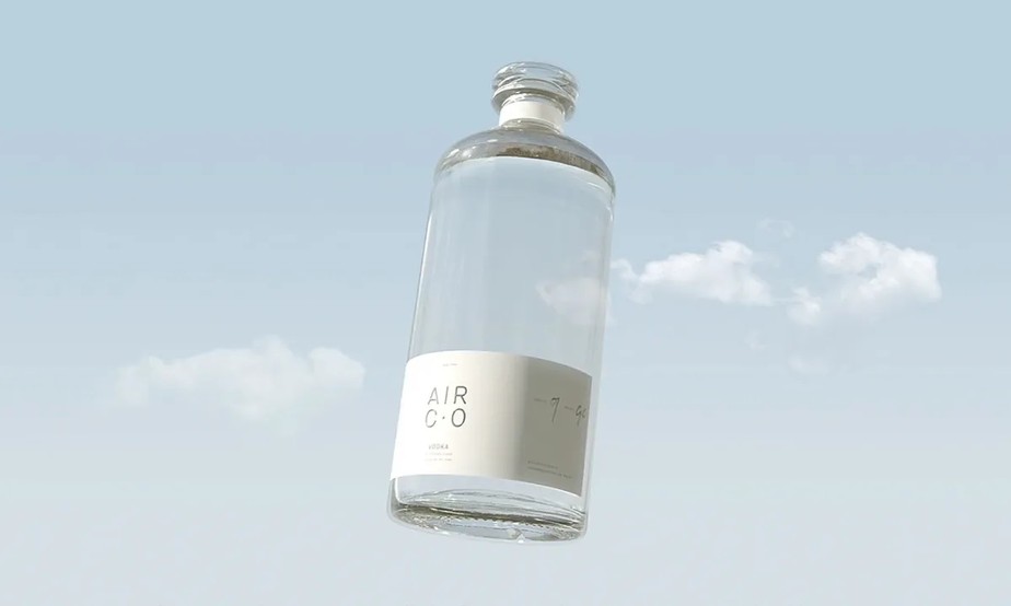 Poluente transformado em vodka: startup Air Company lança primeiro destilado carbono negativo do mundo