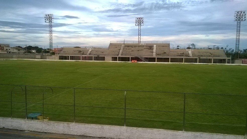 Estádio Conilon, em Jaguaré — Foto: Marcus Waiandt