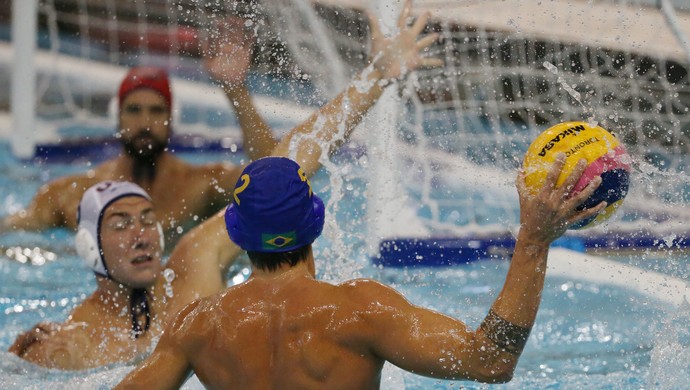 Brasil x Estados Unidos final Pan polo aquático masculino (Foto: Estadão Conteúdo)