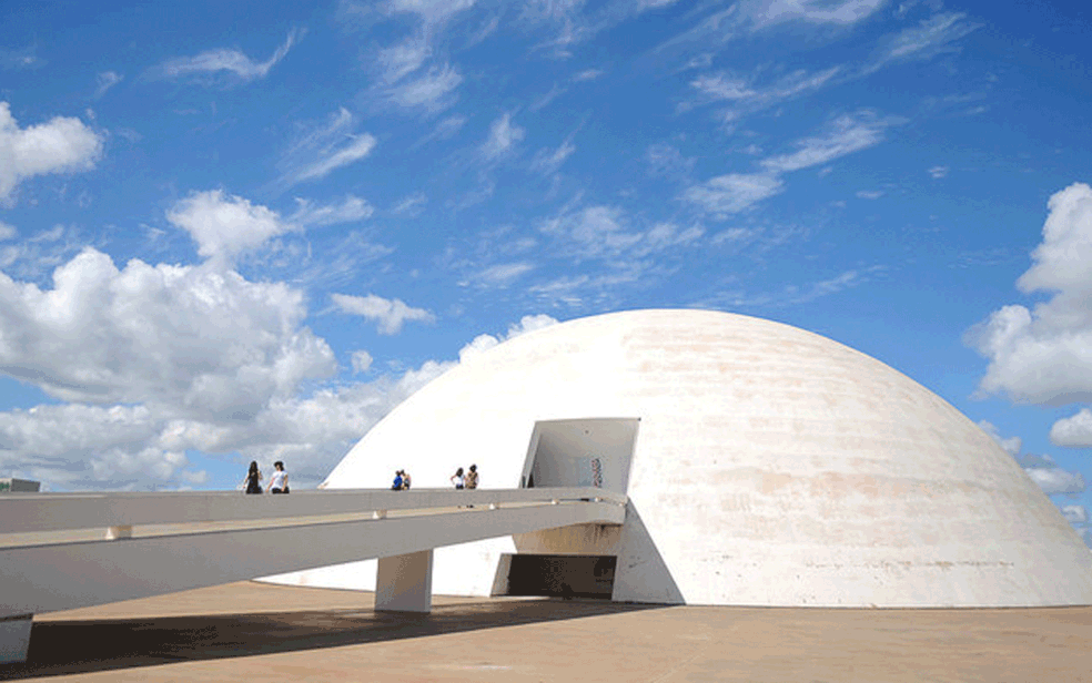 Museu Nacional, em Brasília — Foto: Pedro Ventura/Agência Brasília