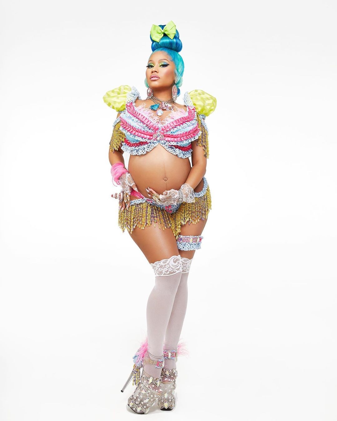 Nicki Minaj está grávida de seu primeiro filho  (Foto: Reprodução/Instagram)